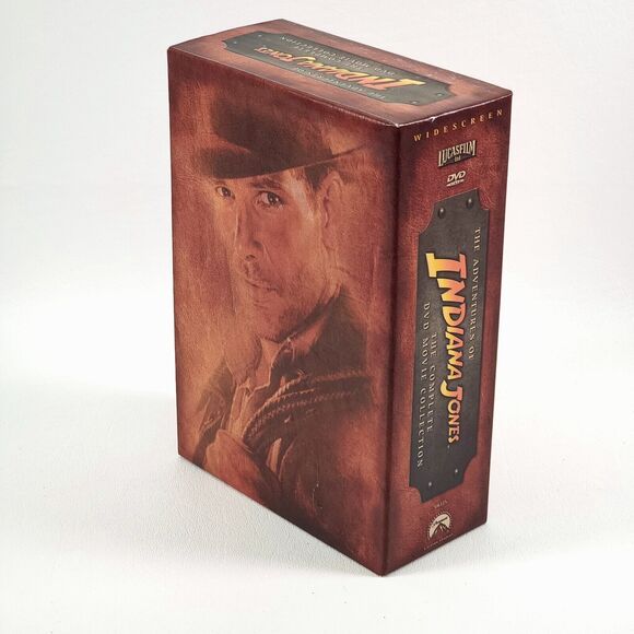 The Adventures of Indiana Jones Widescreen 4-Disc DVD Set Like New Harrison Ford - Picture 12 of 16